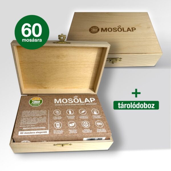 Díszdoboz+60 db Mosólap - Klasszikus (Illatos)