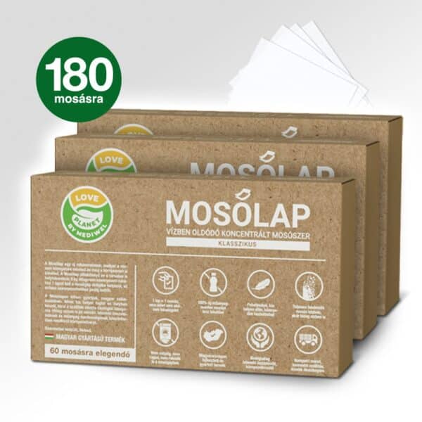 3x60 db Mosólap - Klasszikus (Illatos)